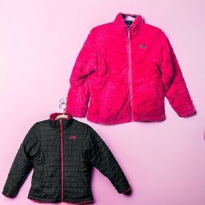 The North Face reversible coat 14/16 large